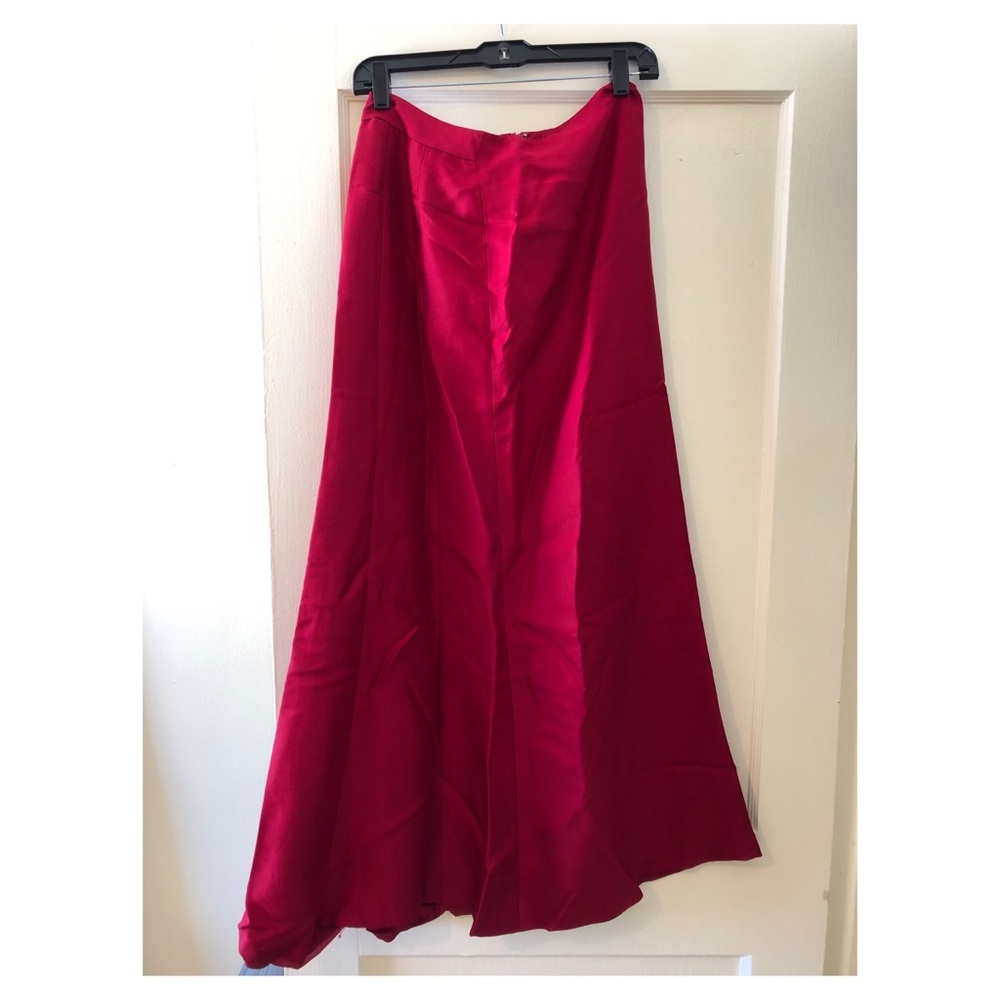 Long Silky Skirt